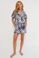 Cypress Toile Pajama Short Set